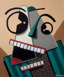 Calgary abstract, surrealism artist Jeff Lyons